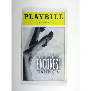 Playbill City Center Encores Tenderloin 2000 David Ogden Steers Patrick Wilson